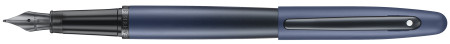 Sheaffer VFM Fountain Pen - Matte Blue with Matte Black PVD Trim
