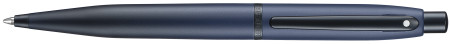 Sheaffer VFM Ballpoint Pen - Matte Blue with Matte Black PVD Trim