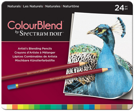 Spectrum Noir Colourblend Pencils - Naturals (Tin of 24)