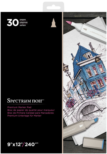 Spectrum Noir Premium Marker Paper Pad - 9 x 12