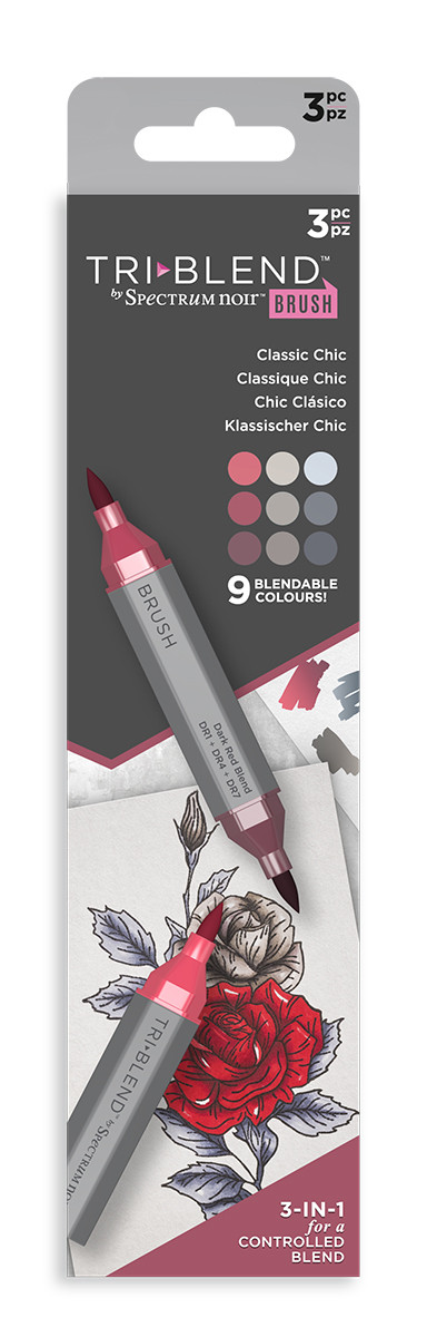Spectrum Noir TriBlend Markers - Classic Chic (Pack Of 3)