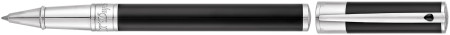 S.T. Dupont D-Initial Rollerball Pen - Black Lacquer Chrome Trim