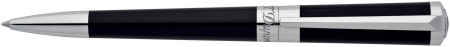 S.T. Dupont Liberté Ballpoint Pen - Black Lacquer Palladium Trim