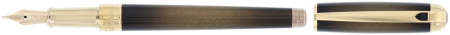 S.T. Dupont Line-D Medium Fountain Pen - Sunburst Bronze