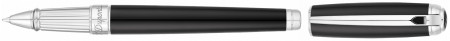 S.T. Dupont Line-D Large Rollerball Pen - Black & Palladium