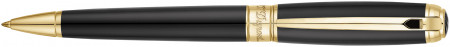 S.T. Dupont Line-D Large Ballpoint Pen - Black & Gold