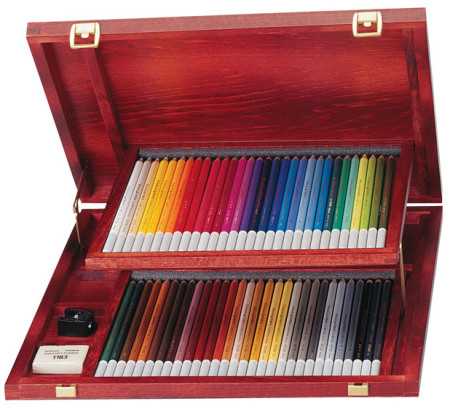 STABILO Carbothello Colouring Pencils - Assorted Colours (Wooden Case of 60)