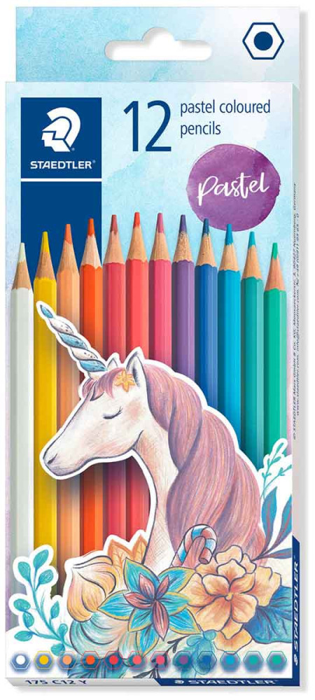 Staedtler Unicorn Pastel Colouring Pencil Set