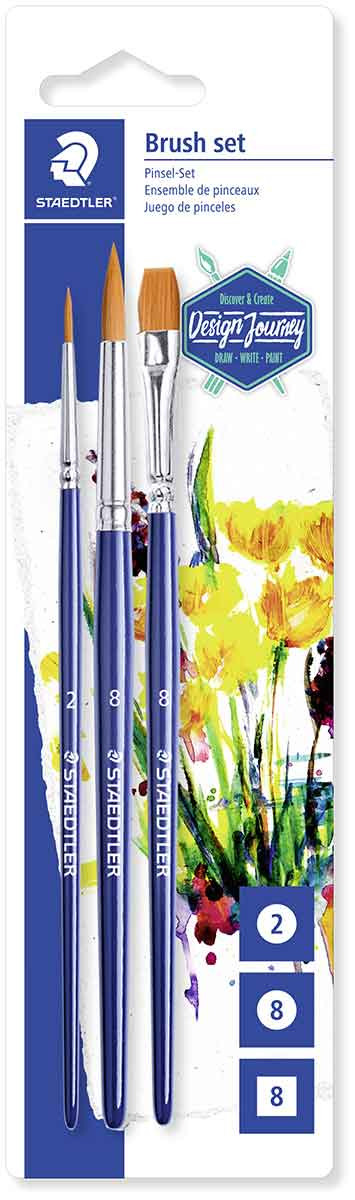 Staedtler Design Journey Brush Set (Pack of 3)