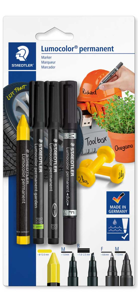 Staedtler Lumocolor Outside Marker Set