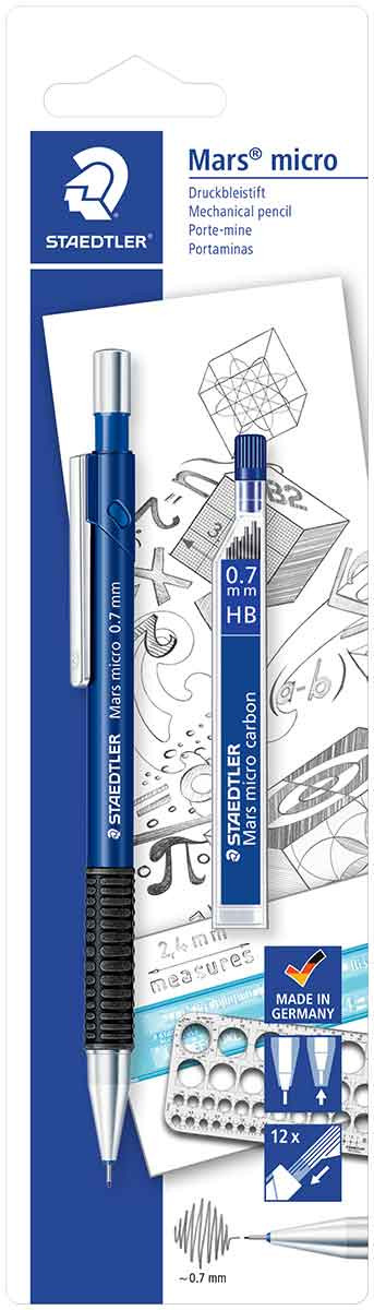 Staedtler Mars Micro Pencil with Leads - 0.7mm