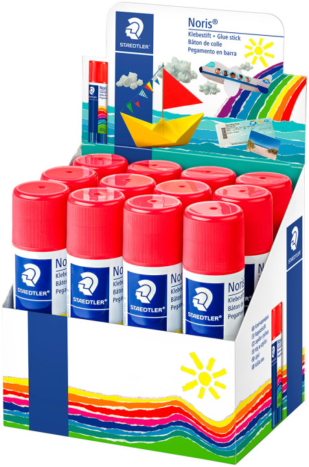 Staedtler Noris Club Glue Stick - 40g (Display Pack of 12)