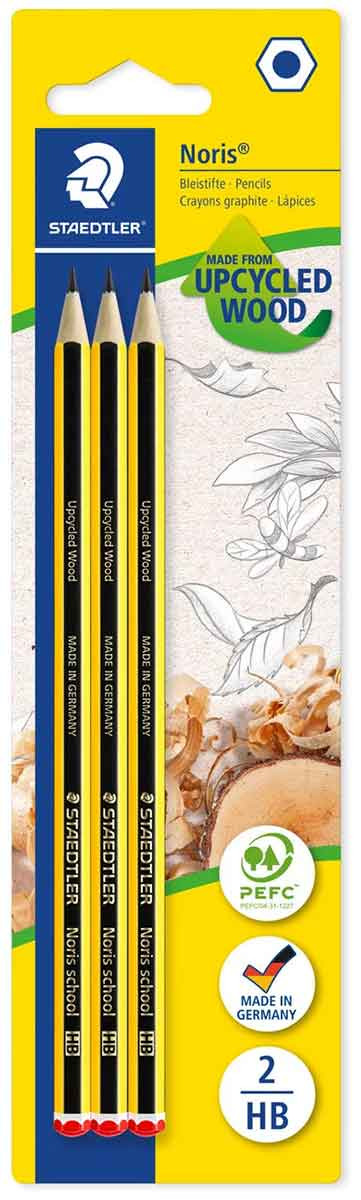 Staedtler Noris Pencil - HB (Pack of 3)