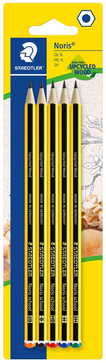 Staedtler Noris Pencils - Assorted Grades (Pack of 5)