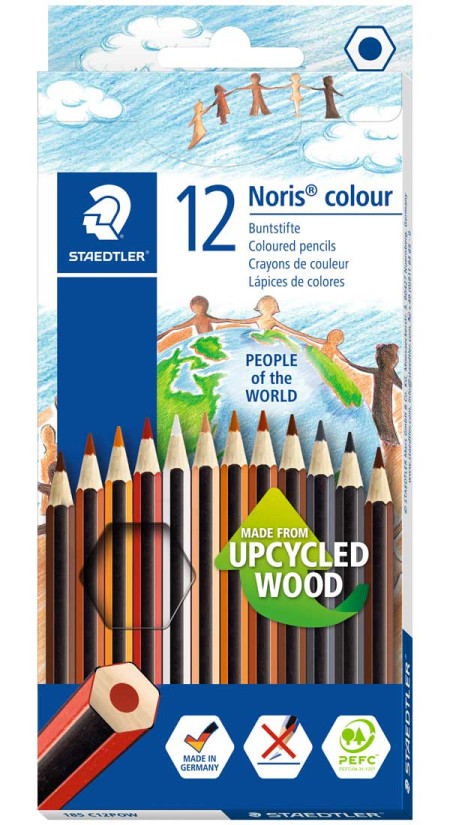 Staedtler Noris People of the World Colouring Pencils (Pack of 12)