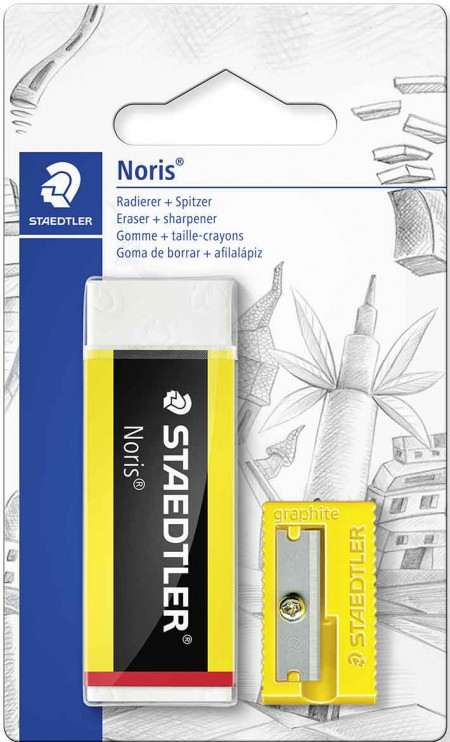 Staedtler Noris Eraser & Sharpener Set