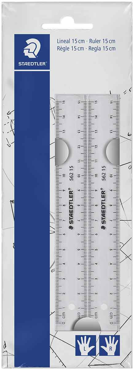 Staedtler Plastic Ruler - 15cm (Pack of 2)