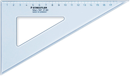 Staedtler Mars Set Square - 20cm 60°/30°