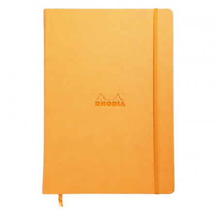Rhodia Webnotebook- Large Orange - Dotted