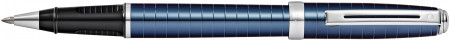 Sheaffer Prelude Rollerball Pen - Cobalt Blue Chrome Rings