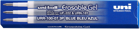 Uni-Ball URN-100-07 Eraseable Retractable Rollerball Refill