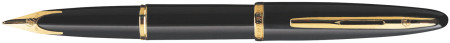 Waterman Carene Fountain Pen - Black Sea Gold Trim