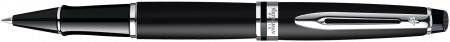 Waterman Expert Rollerball Pen - Matte Black Chrome Trim