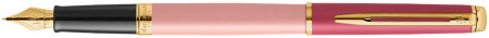 Waterman Hemisphere Fountain Pen - Colour Blocking Pink Gold Trim
