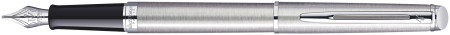 Waterman Hemisphere Fountain Pen - Stainless Steel Chrome Trim