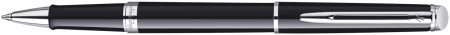 Waterman Hemisphere Rollerball Pen - Gloss Black Chrome Trim