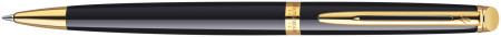 Waterman Hemisphere Ballpoint Pen - Gloss Black Gold Trim