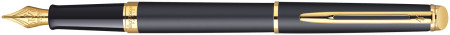 Waterman Hemisphere Fountain Pen - Matte Black Gold Trim