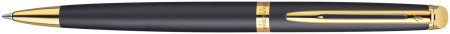 Waterman Hemisphere Ballpoint Pen - Matte Black Gold Trim