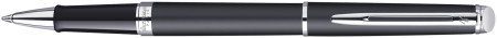 Waterman Hemisphere Rollerball Pen - Matte Black Chrome Trim