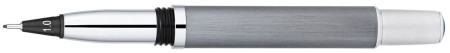 Yookers Metis 999 Refillable Fineliner Pen - Brushed Grey Satin Chrome