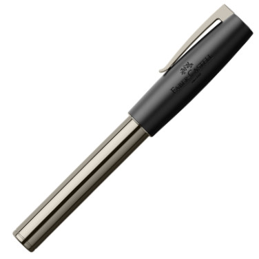 Faber-Castell Loom Fountain Pen - Shiny Gunmetal - Picture 1