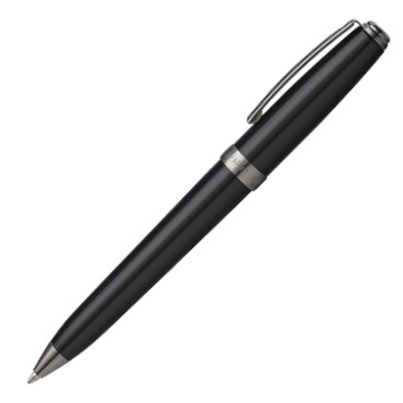 Sheaffer Prelude Ballpoint Pen - Gloss Black Gunmetal Trim - Picture 1