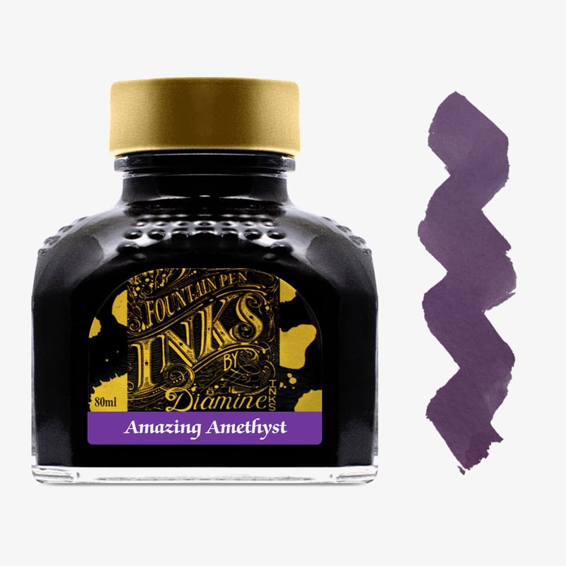 Diamine Inks Diamine Ink Bottle 80ml - Amazing Amethyst