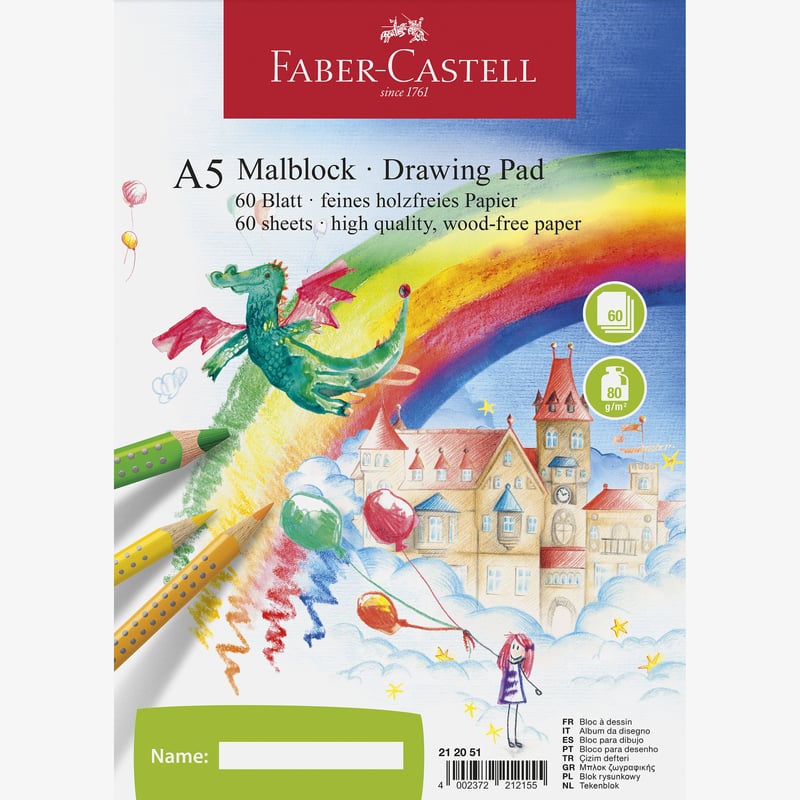 Faber-Castell Faber-Castell Drawing Pad - A5