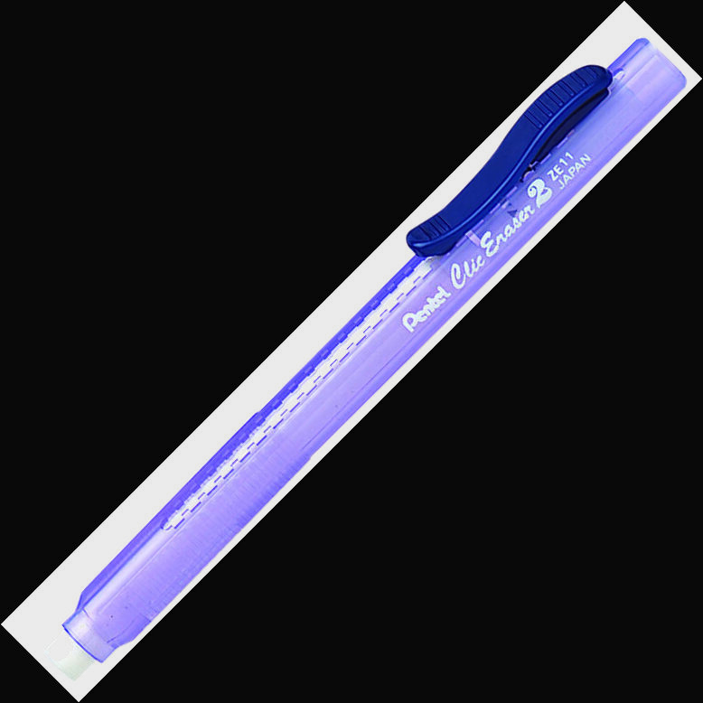 Pentel Pentel Clic Eraser Pen - Transparent Blue