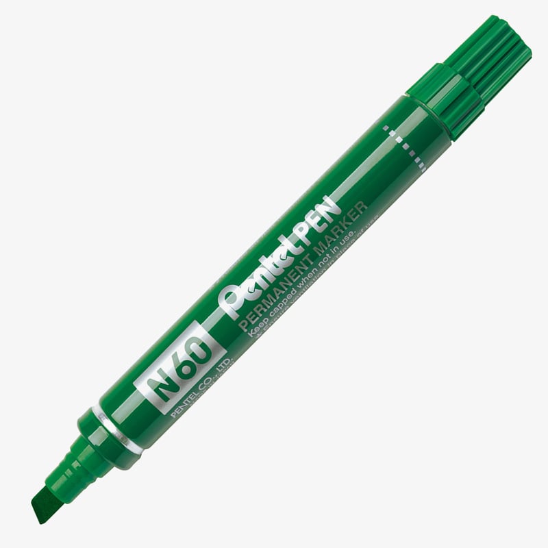 Pentel Pentel N60 Giant Permanent Marker - Chisel Tip