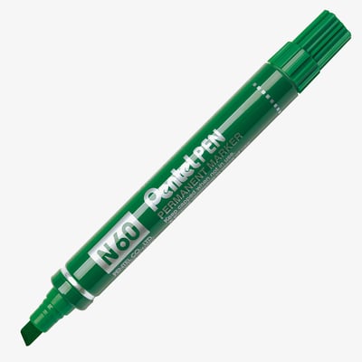 Pentel N60 Giant Permanent Marker - Chisel Tip