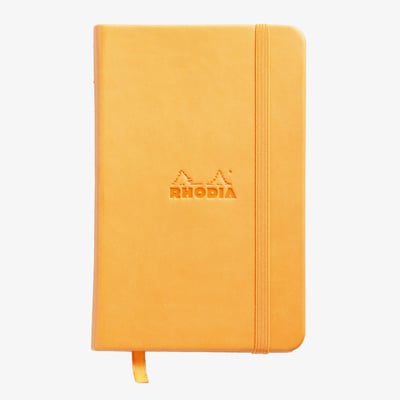 Rhodia Webnotebook - Small - Orange - Plain