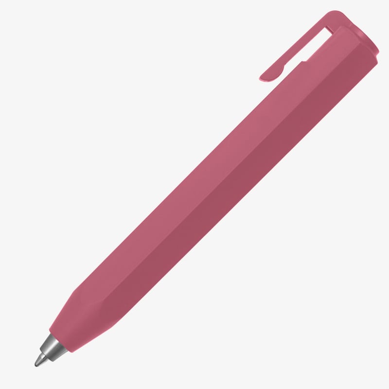 Wörther Worther Shorty Soft-Grip Ballpoint Pen - Rosa