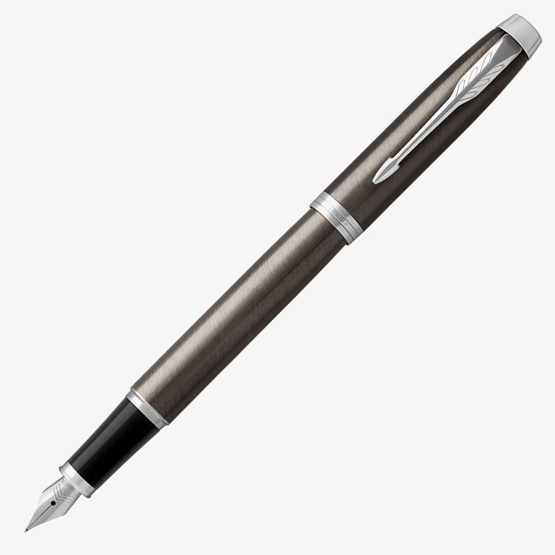 Parker Parker IM Fountain Pen - Dark Espresso Chrome Trim