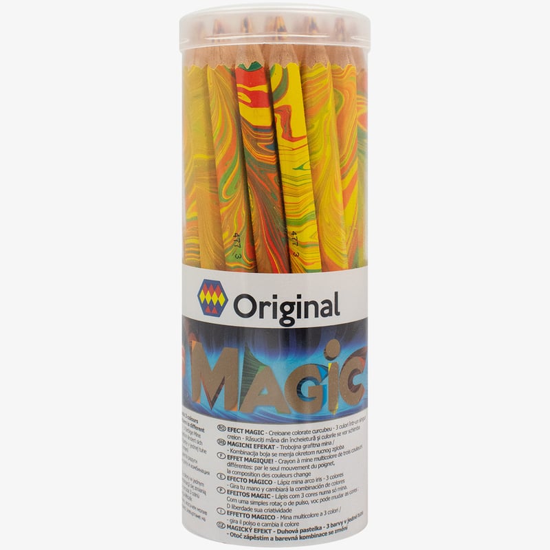 Koh-I-Noor Koh-I-Noor 3405 Jumbo Special Coloured Magic Pencils - Original (Tube of 30)