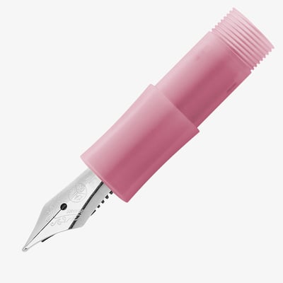 Kaweco Frosted Sport Nib with Blush Pitaya Grip - Stainless Steel