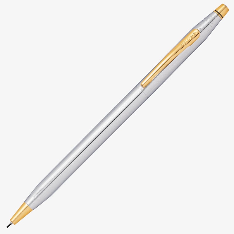 Cross Cross Classic Century Pencil - Medalist Chrome & Gold