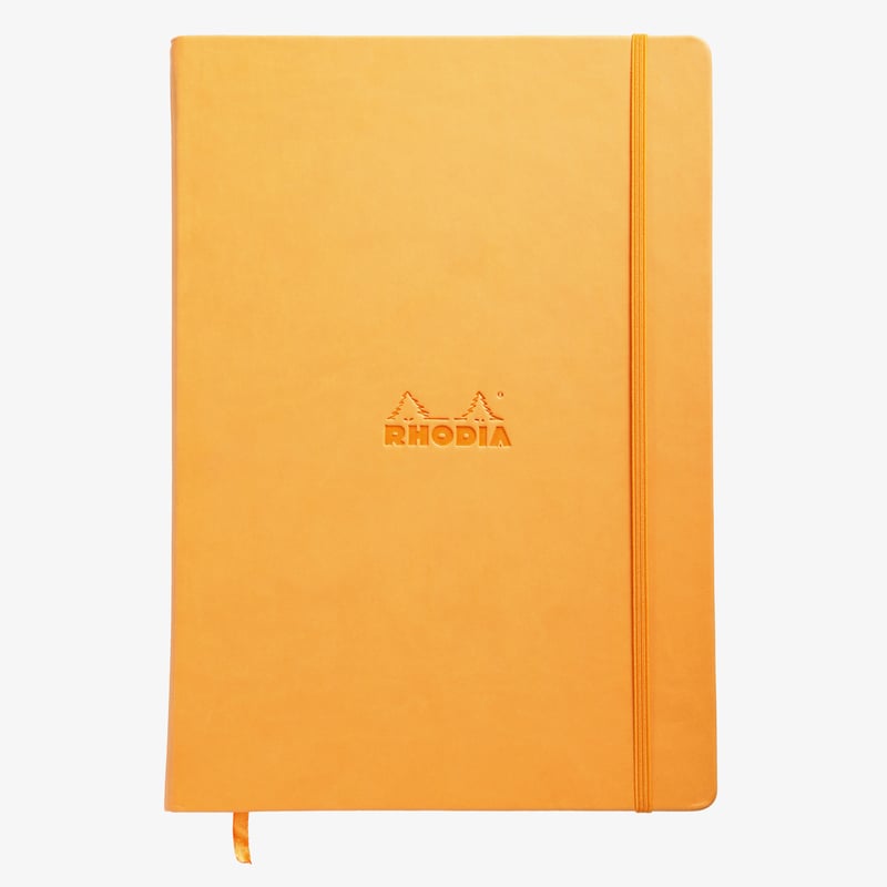 Rhodia Rhodia Webnotebook - A4 - Orange - Plain