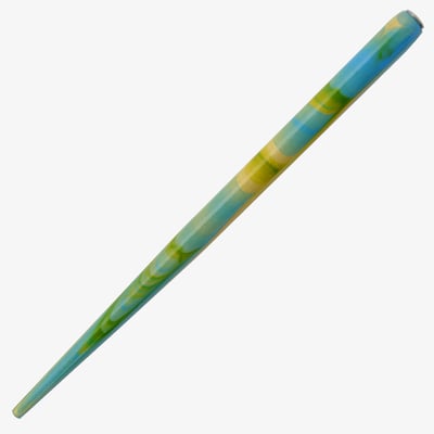 Manuscript Dip Pen Holder - Blue Green Marble